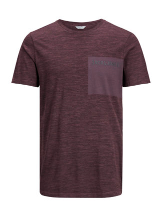 JACK & JONES Print- T-shirt Herren Violett