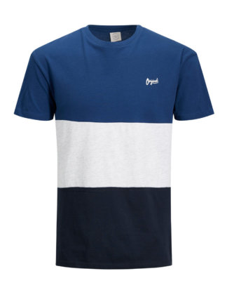 JACK & JONES Retro Plus Size T-shirt Herren Blau