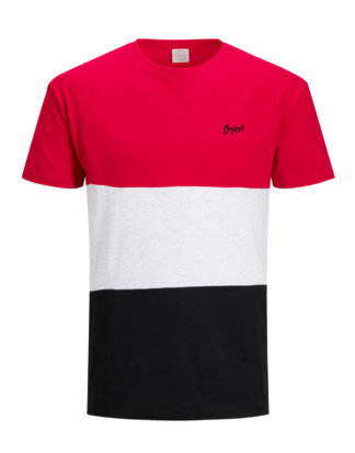 JACK & JONES Retro Plus Size T-shirt Herren Rot