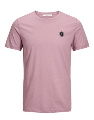 JACK & JONES Urbanes T-shirt Herren Violett