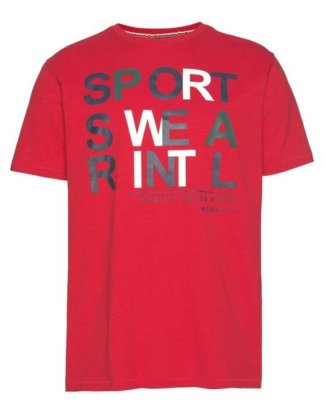 JACK'S Rundhalsshirt "T-Shirt" mit Frontprint