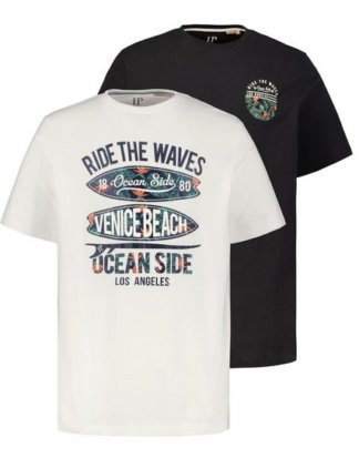 JP1880 T-Shirt T-Shirts, Doppelpack, 2er-Pack, Surfing, Halbarm