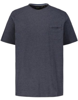 JP1880 T-Shirt bis 7XL, T-Shirt, Brusttasche. Rundhalsausschnitt, Halbarm, bequeme Passform
