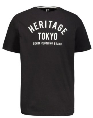 JP1880 T-Shirt bis 7XL, T-Shirt Heritage, Rundhalsausschnitt, Halbarm