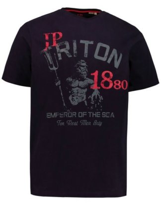 JP1880 T-Shirt bis 7XL, T-Shirt, TRITON, Halbarm, Rundhals