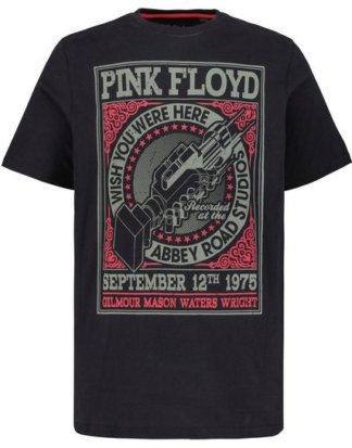 JP1880 T-Shirt bis 7XL, T-Shirt, XL Pink Floyd Motiv, Rundhalsausschnitt, Halbarm