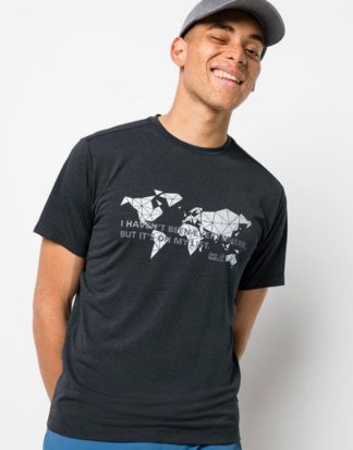 Jack Wolfskin T-Shirt "JWP WORLD T M"