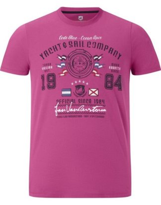 Jan Vanderstorm T-Shirt "ANCKER" reine Baumwolle, Comfort Fit