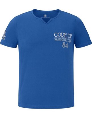 Jan Vanderstorm T-Shirt "INGOMAR" außergewöhnlicher Kragen