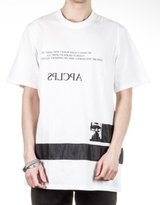 Julius Herren Oversized T-Shirt APCLPS weiß