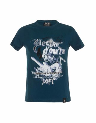 Just a fucking t-shirt Herren T-Shirt ELECTRIC YOUTH blau