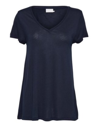KAFFE T-Shirt "Anna V-Ausschnitt"