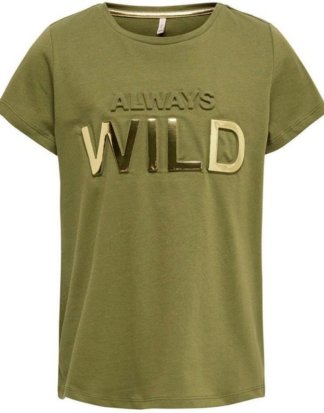 KIDS ONLY T-Shirt "KONSUVI" mit Prägeschriftzug