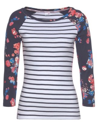 KangaROOS 3/4-Arm-Shirt im angesagten Mustermix