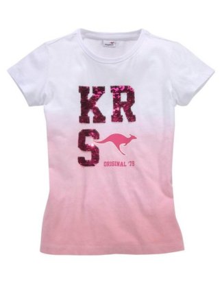 KangaROOS T-Shirt Im Farbverlauf mit Wendepailletten