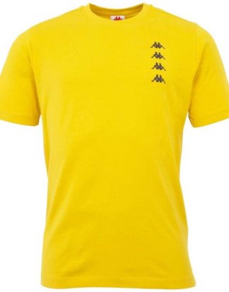 Kappa T-Shirt "AUTHENTIC GEWORG" mit modischem Logoprint auf der Front