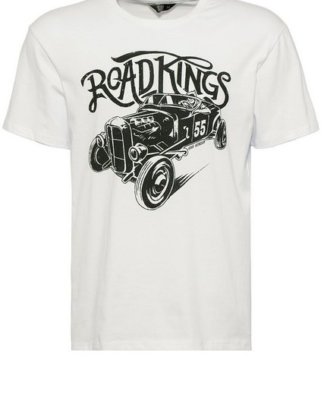 KingKerosin Print-Shirt "Road Kings" mit Retro-Druck