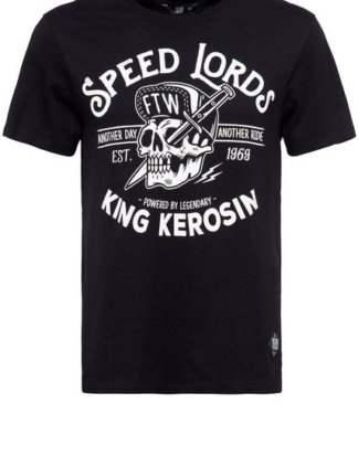 KingKerosin T-Shirt "Speed Lords" mit coolem Frontprint