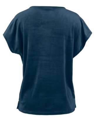 LASCANA T-Shirt aus weichem Nicki