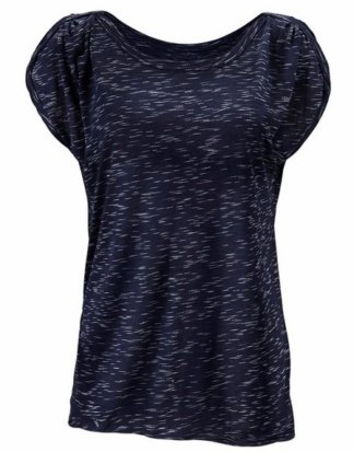 LASCANA T-Shirt mit Schulterraffung
