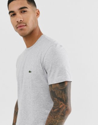 Lacoste - Graues T-Shirt mit Logo