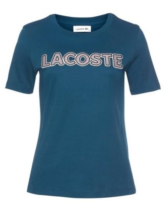 Lacoste T-Shirt mit Logoapplikation