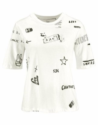 Lee® T-Shirt mit Allover-Print