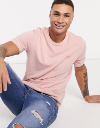 Levi's - Authentic - T-Shirt mit Logo in verwaschenem Farallon-Rosa