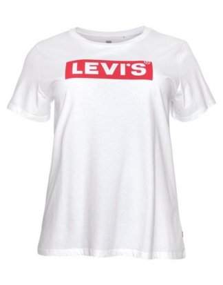 Levi's® Plus T-Shirt "Perfect Tee" mit Logo auf der Brust