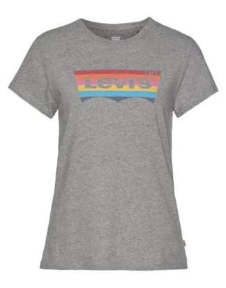 Levi's® T-Shirt "The Perfect Tee" Print in Regenbogenfarben