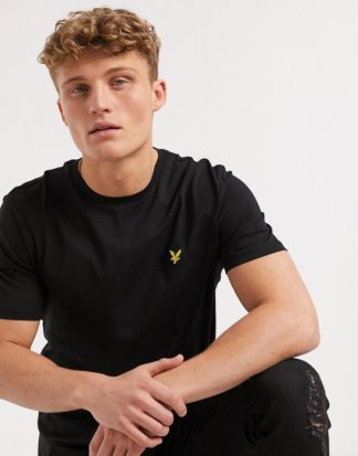 Lyle & Scott - Schwarzes T-Shirt mit Logo