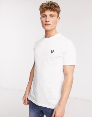 Lyle & Scott - Weißes T-Shirt mit Logo