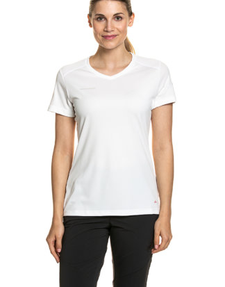 Mammut Funktions-T-Shirt Sertig, V-Ausschnitt weiß