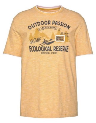 Man's World T-Shirt In Slub Yarn