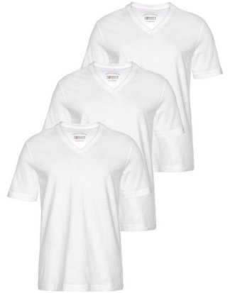 Man's World V-Shirt (Packung, 3-tlg., 3er-Pack)