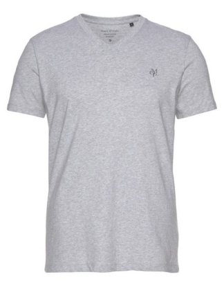 Marc O'Polo T-Shirt ideal zum Unterziehen, V-Ausschnitt