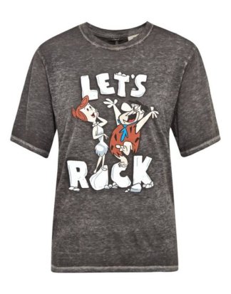 Mavi T-Shirt "PRINTED T-SHIRT LETS ROCK" Print-Shirt