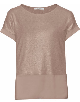 Monari Shirt Lackdruck beige