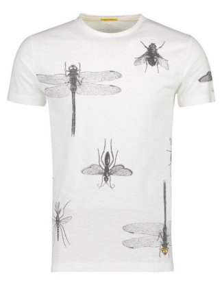 NEW IN TOWN T-Shirt "Insects" mit Print, Rundhalsausschnitt