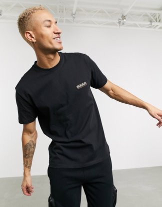 Napapijri - Sase - Schwarzes T-Shirt