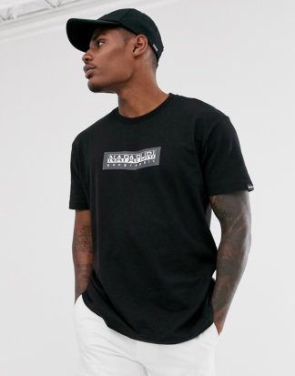 Napapijri - Sox - Schwarzes T-Shirt