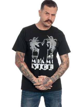 Nastrovje Potsdam T-Shirt "Miami Vice Logo T-Shirt"