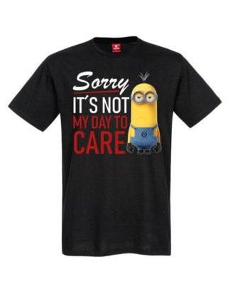 Nastrovje Potsdam T-Shirt "Minions - Ich Einfach unverbesserlich I Don't Care"