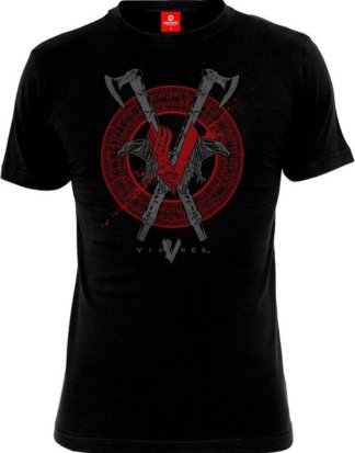 Nastrovje Potsdam T-Shirt "Vikings Axe & Raven"