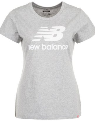 New Balance Print-Shirt "Essentials Stacked Logo"