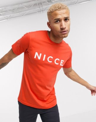 Nicce - Original - Rotes T-Shirt mit Logo