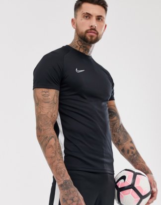 Nike Football - Dry Academy - Schwarzes T-Shirt