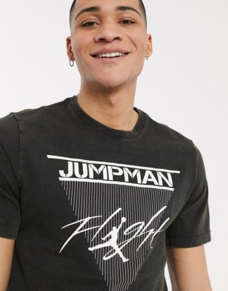 Nike - Jordan Jumpman Flight - Schwarzes T-Shirt