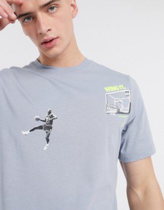 Nike Jordan - Wing It - T-Shirt in Grau