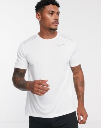 Nike Running - Miler - Weißes T-Shirt